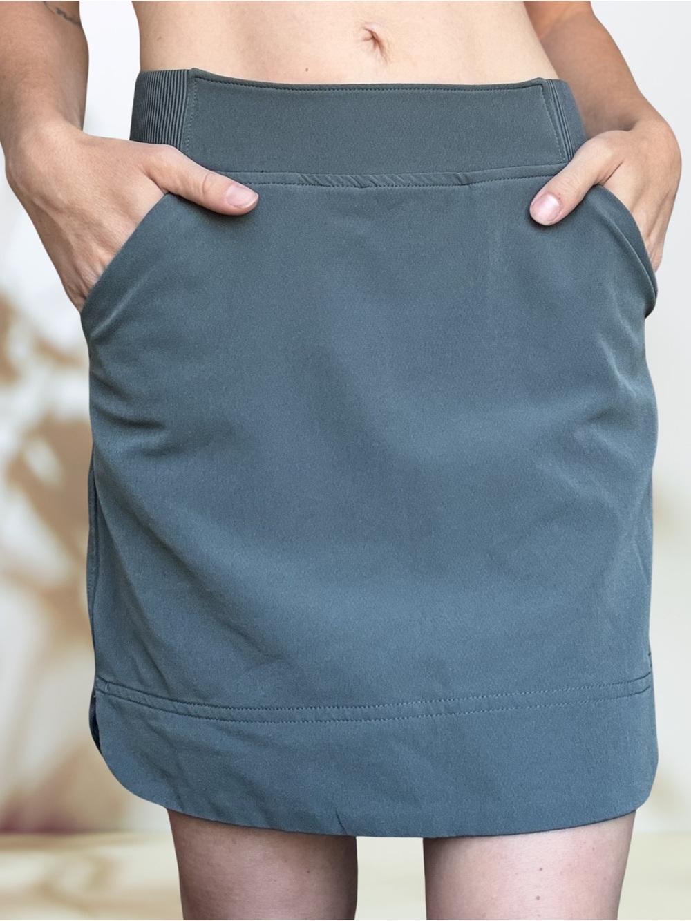 32 Degrees Cool Active Skort Gray Size XS with Pockets